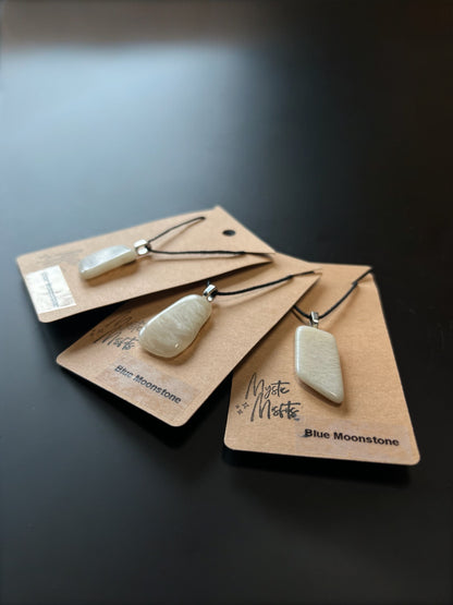 Blue Moonstone Pendants