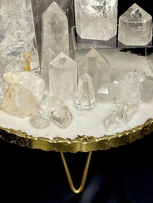 Brazilian Clear Quartz Clusters