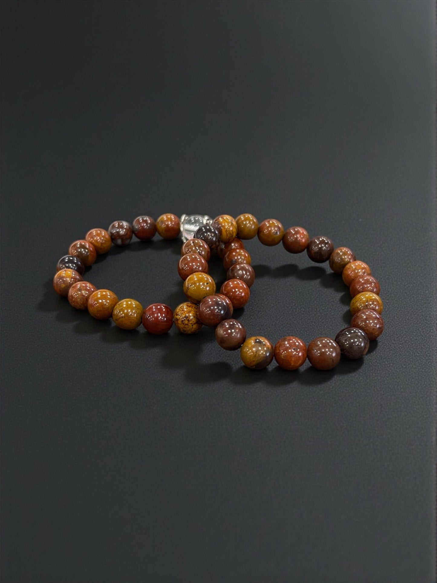 Brecciated Jasper Bead Bracelets