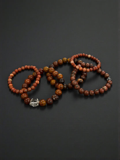 Brecciated Jasper Bead Bracelets