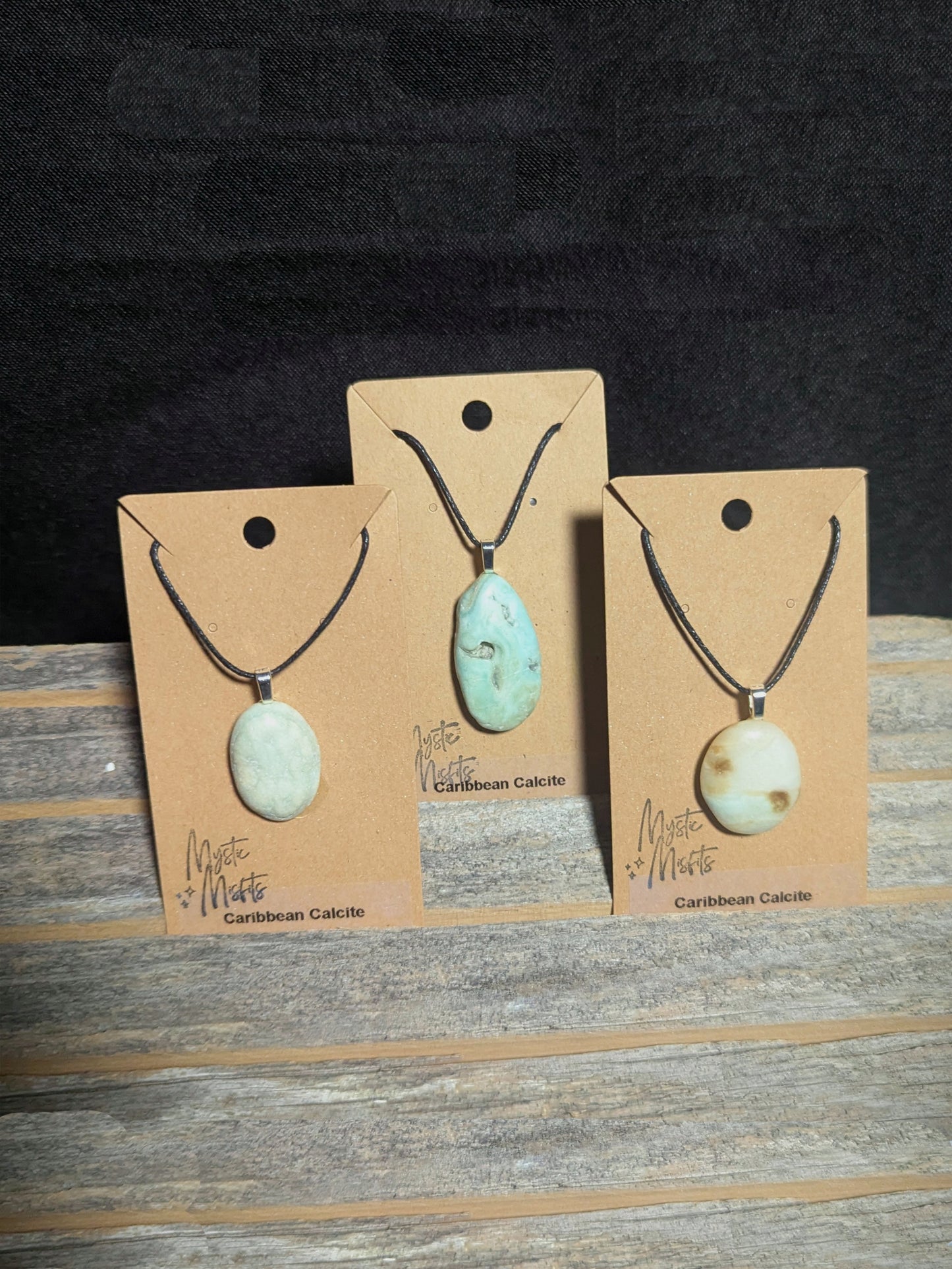 Caribbean Calcite Pendants