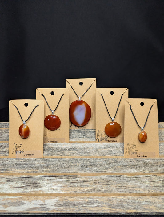 Carnelian Pendants