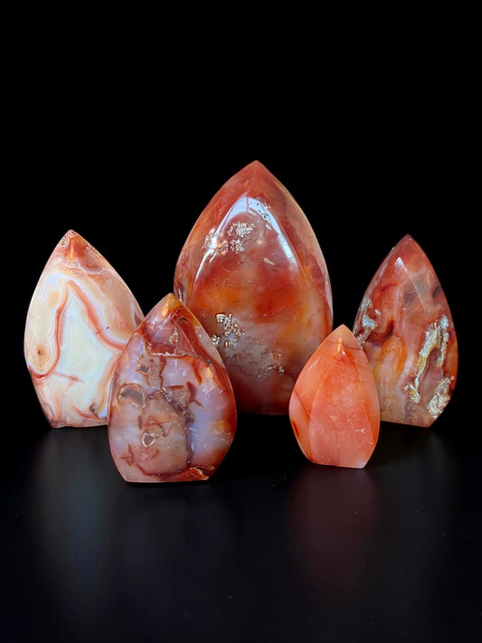 Carnelian Teardrop Towers