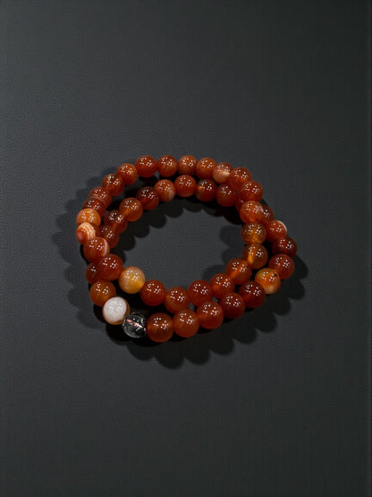 Carnelian Bead Bracelets
