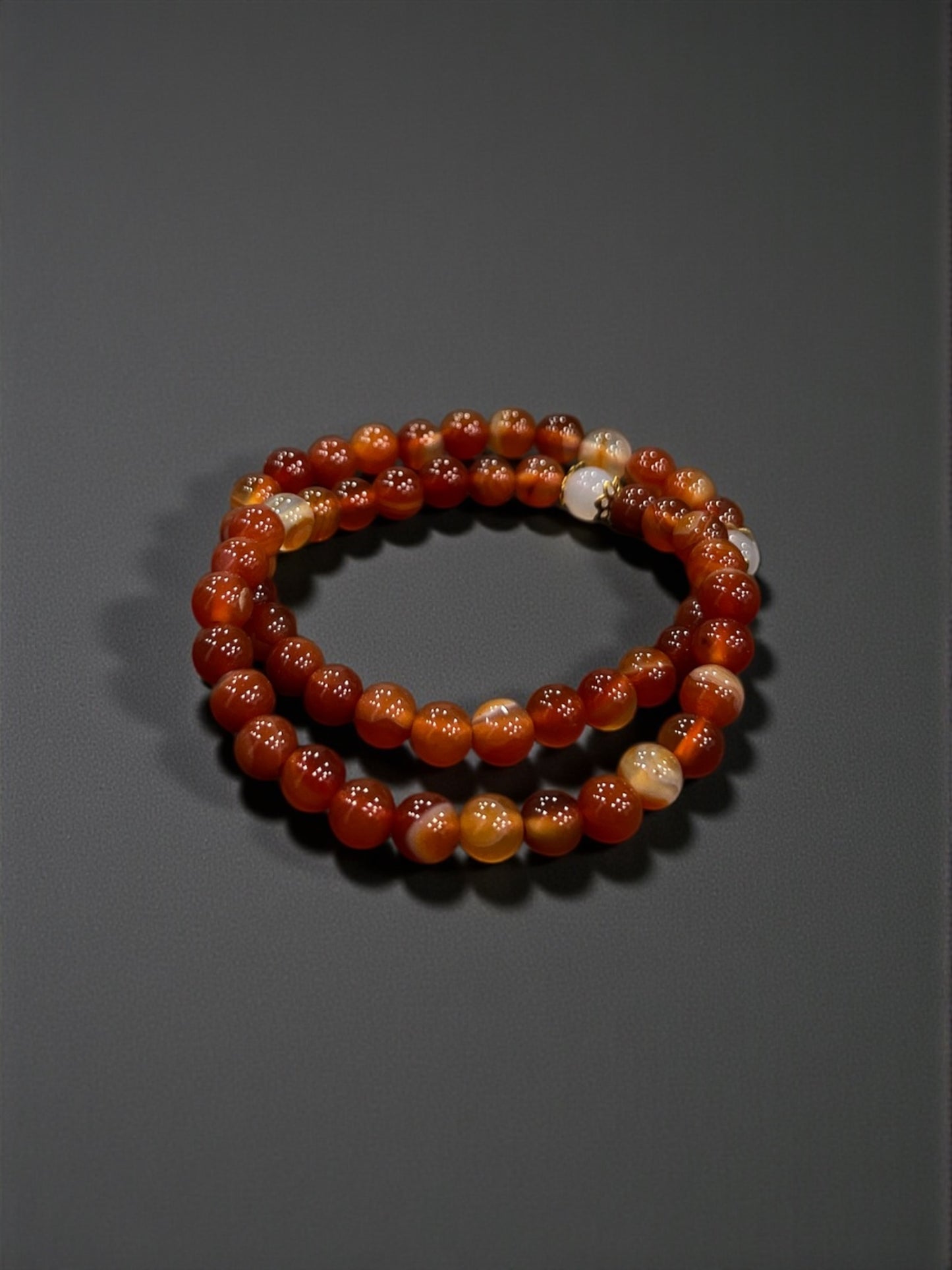 Carnelian Bead Bracelets