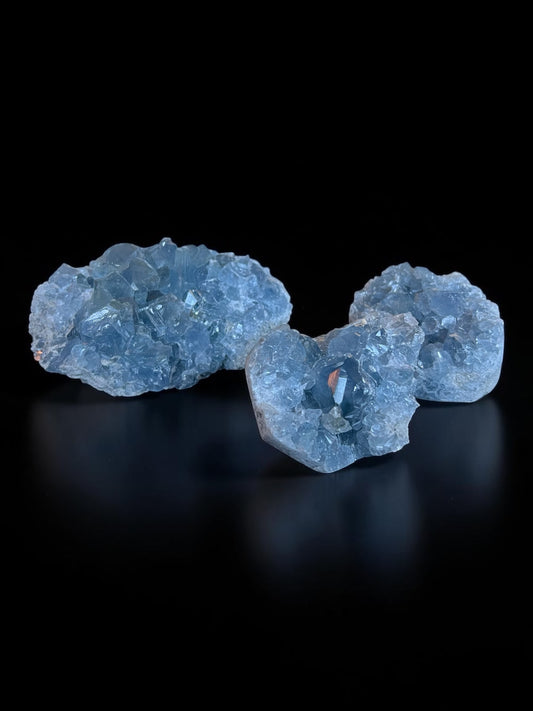 Celestite Raw Clusters