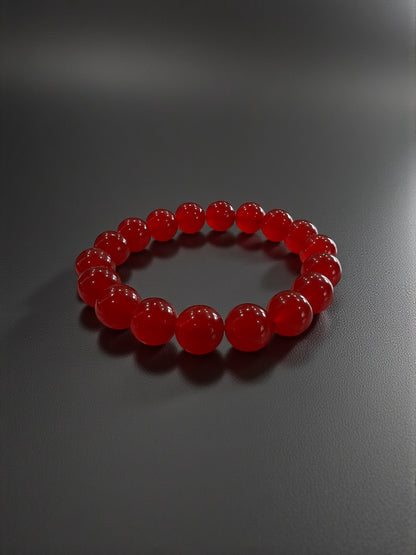 Cherry Quartz Bead Bracelets