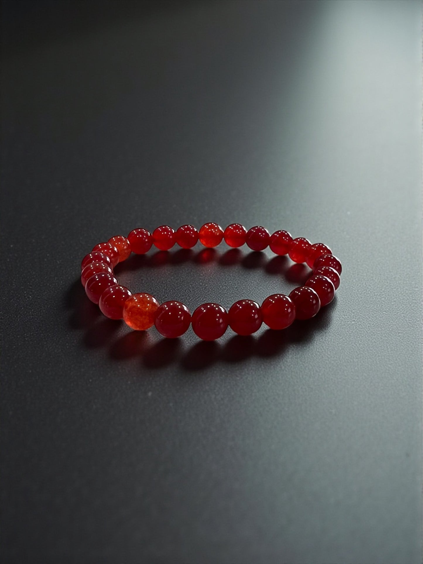 Cherry Quartz Bead Bracelets