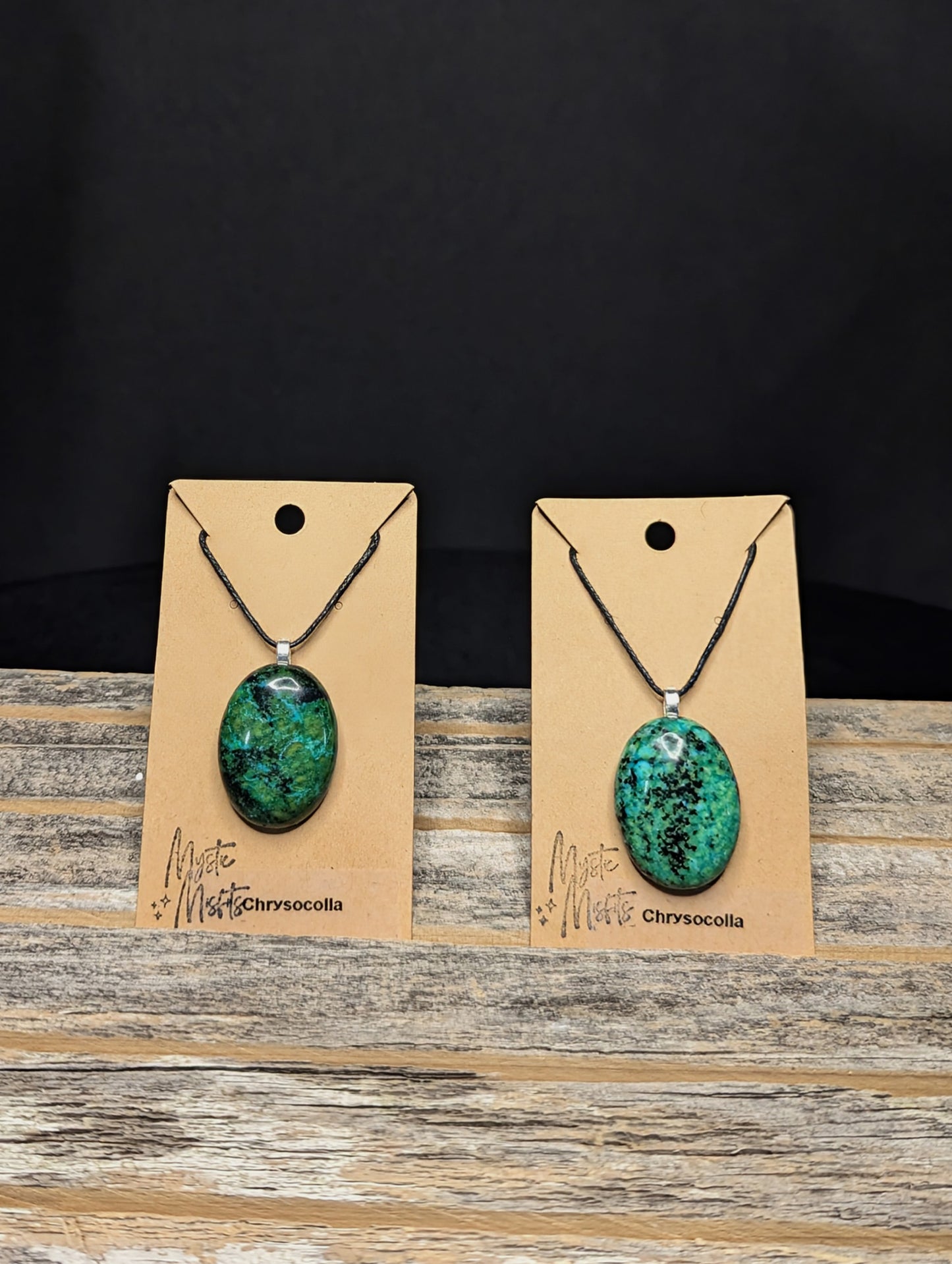 Chrysocolla Pendants