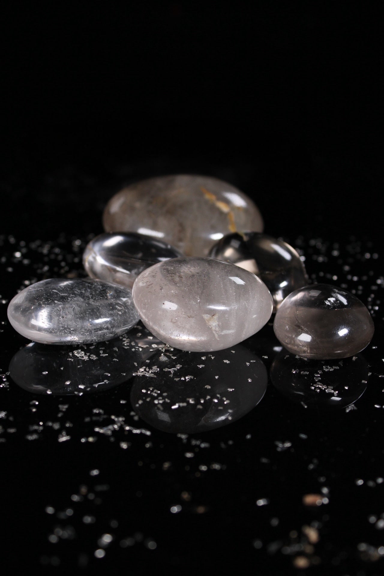 Clear Quartz Palmstones