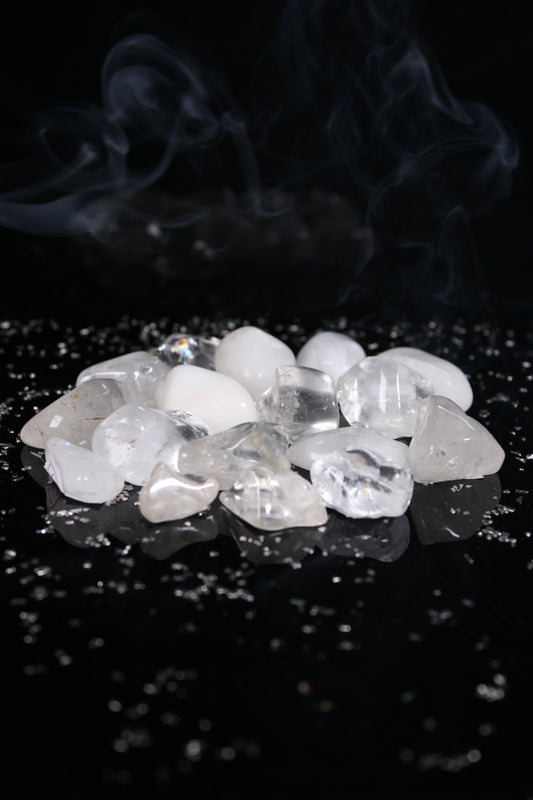 Clear Quartz Tumbles