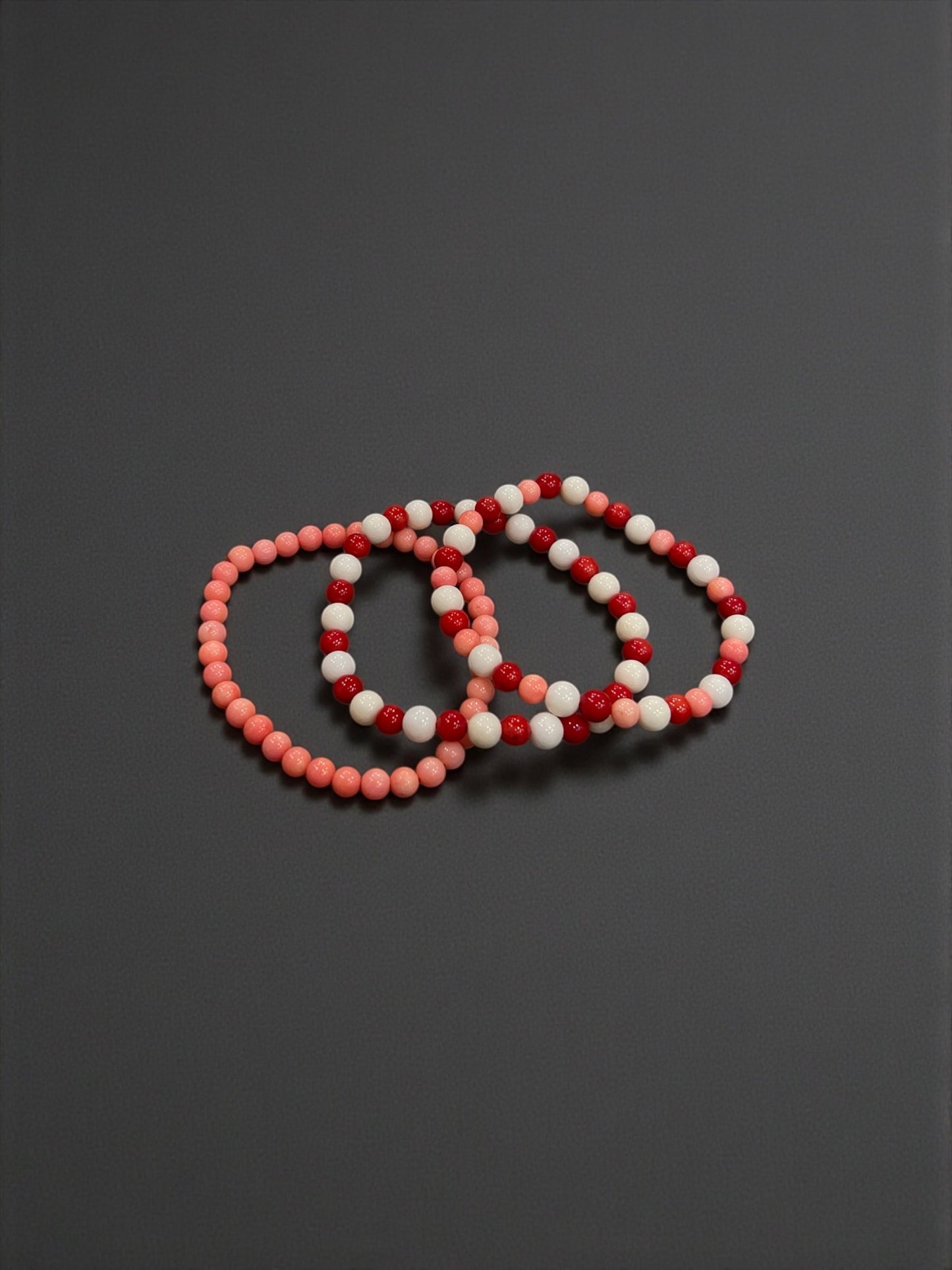 Coral Bead Bracelets