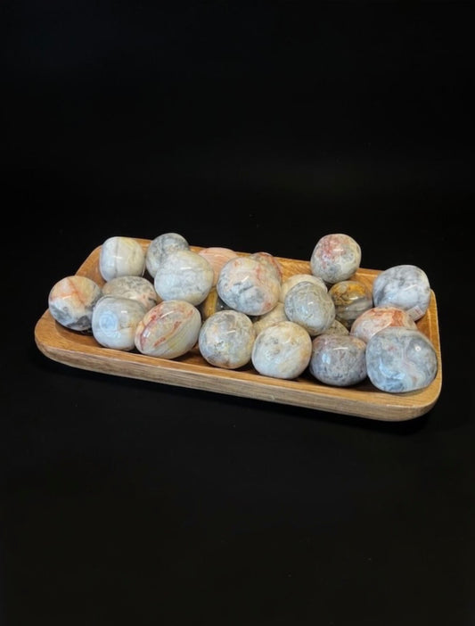 Crazy Lace Agate Tumbles