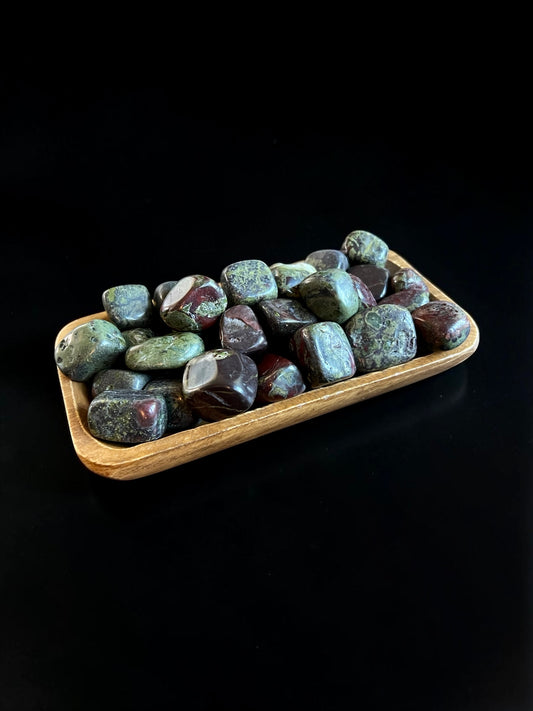 Dragon Blood Jasper Tumbles
