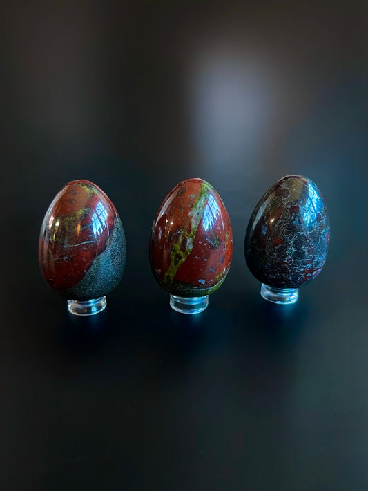 Dragons Blood Jasper Eggs
