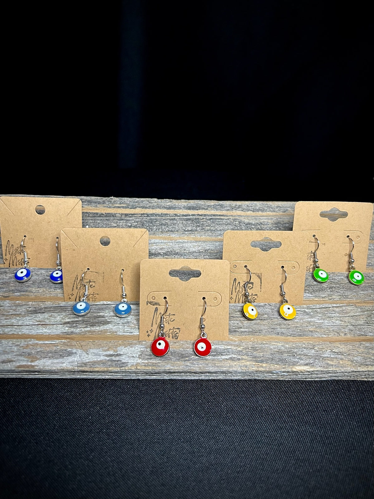 Evil Eye Dangling Earrings