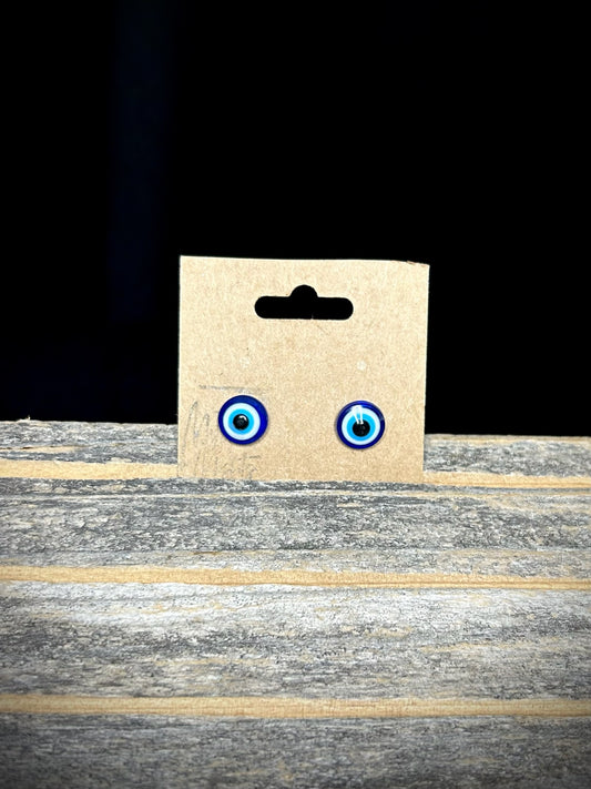 Evil Eye Stud Earrings