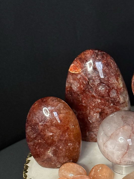 Fire Quartz Freeforms