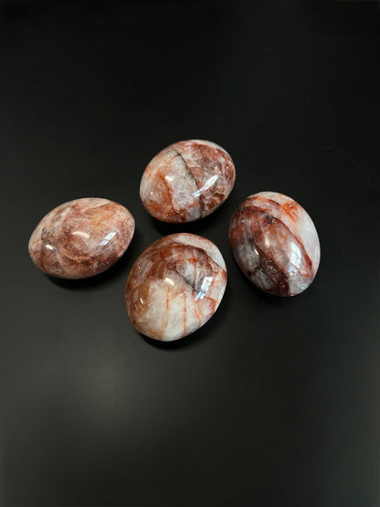 Fire Quartz Palmstones