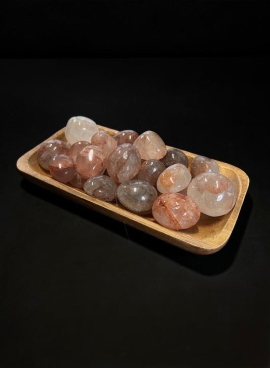 Fire Quartz Tumbles