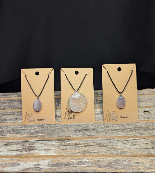 Fluorite Pendants