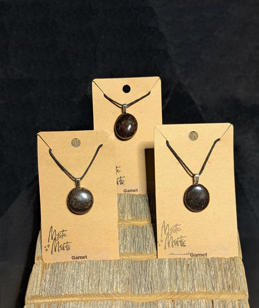 Garnet Pendants
