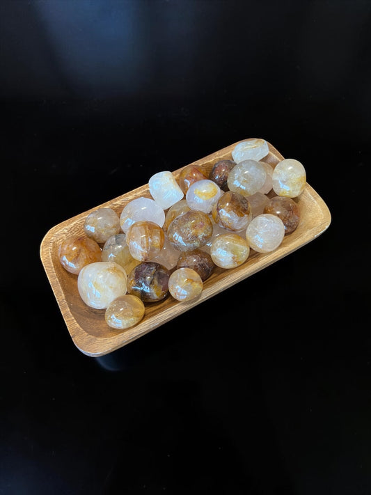 Golden Healer Quartz Tumbles