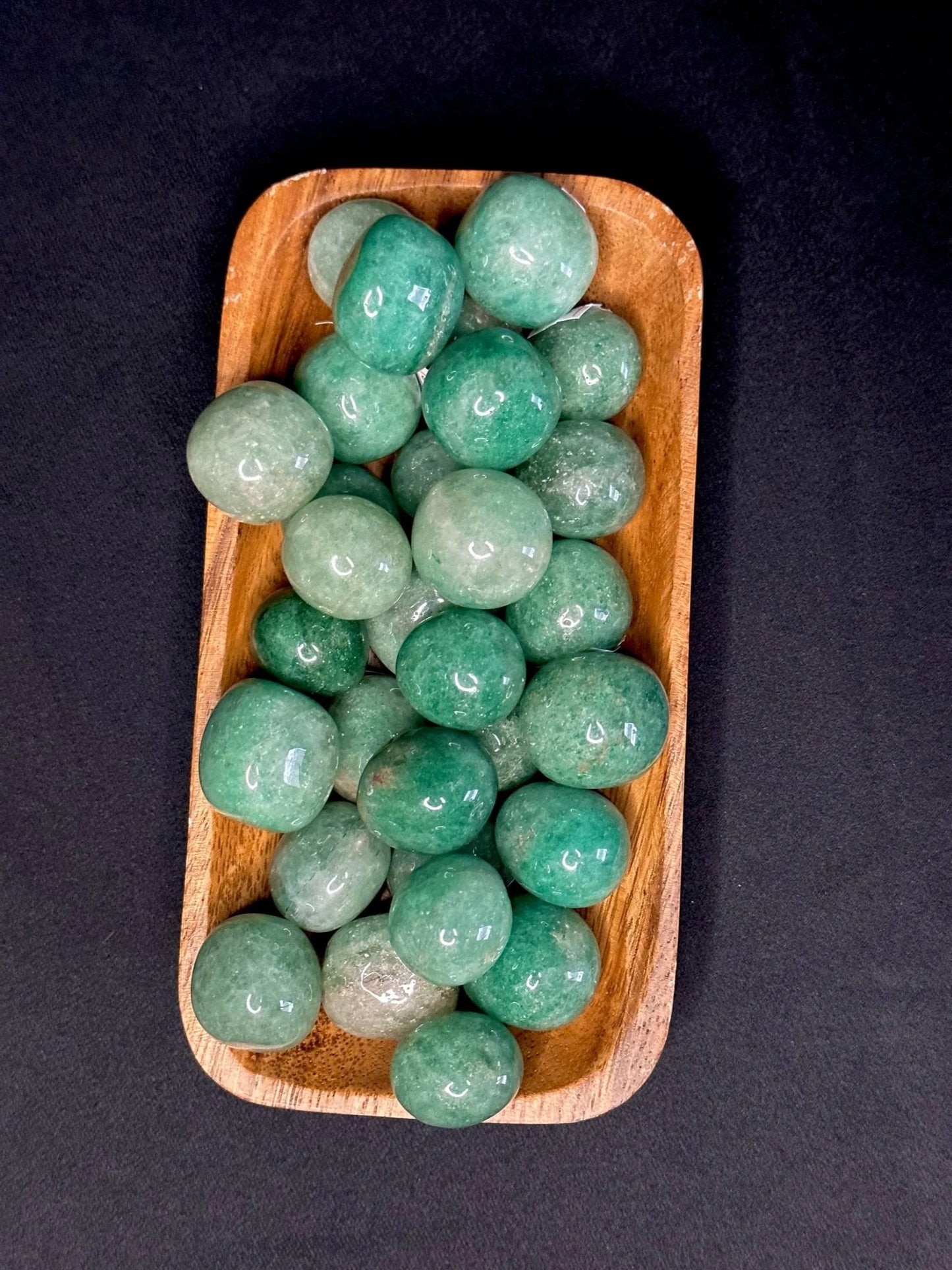 Green Strawberry Quartz Tumbles