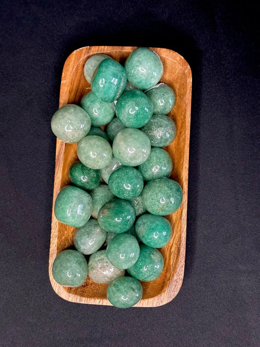 Green Strawberry Quartz Tumbles