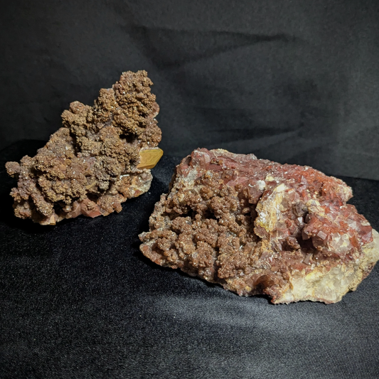 Hematoid Quartz Raw Clusters