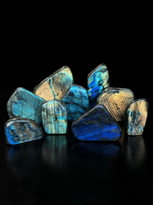 Labradorite Freeforms - Blue Flash