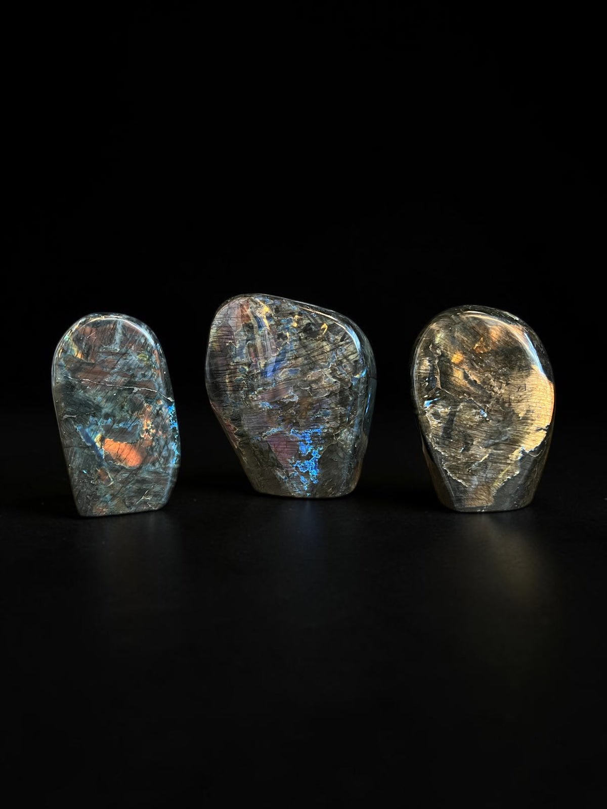 Labradorite Freeforms - Blue Flash