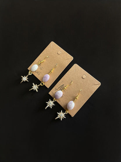 Lepidolite Earrings