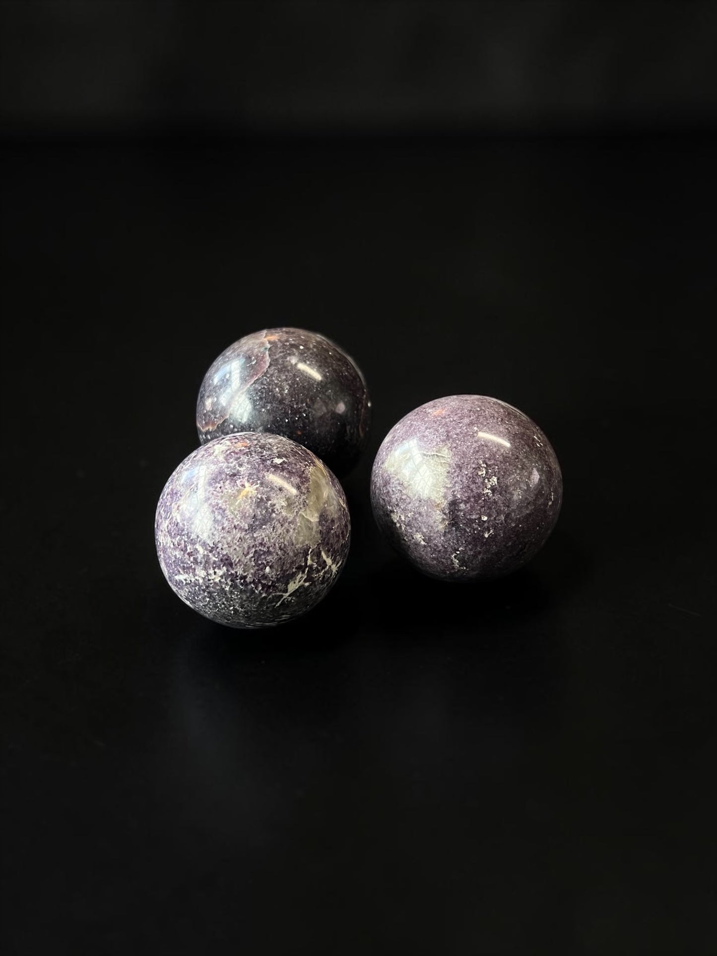 Lepidolite Spheres