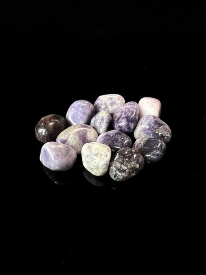 Lepidolite Tumbles