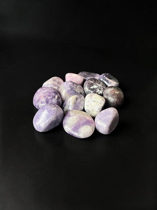 Lepidolite Tumbles