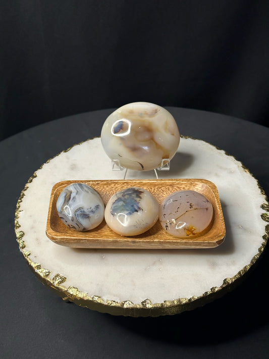 Montana Agate Palmstones