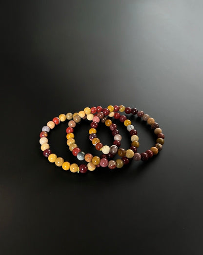 Mookaite Jasper Bead Bracelets