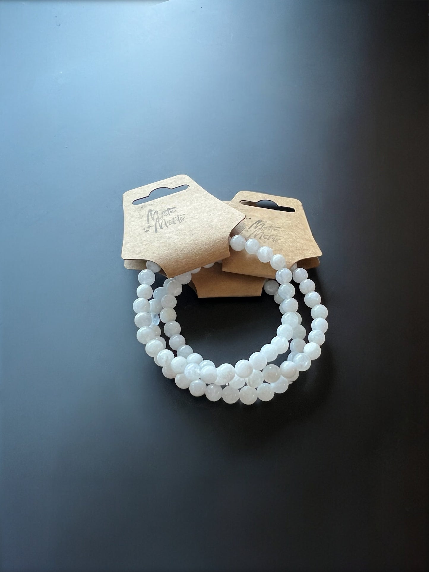 Moonstone Bead Bracelets