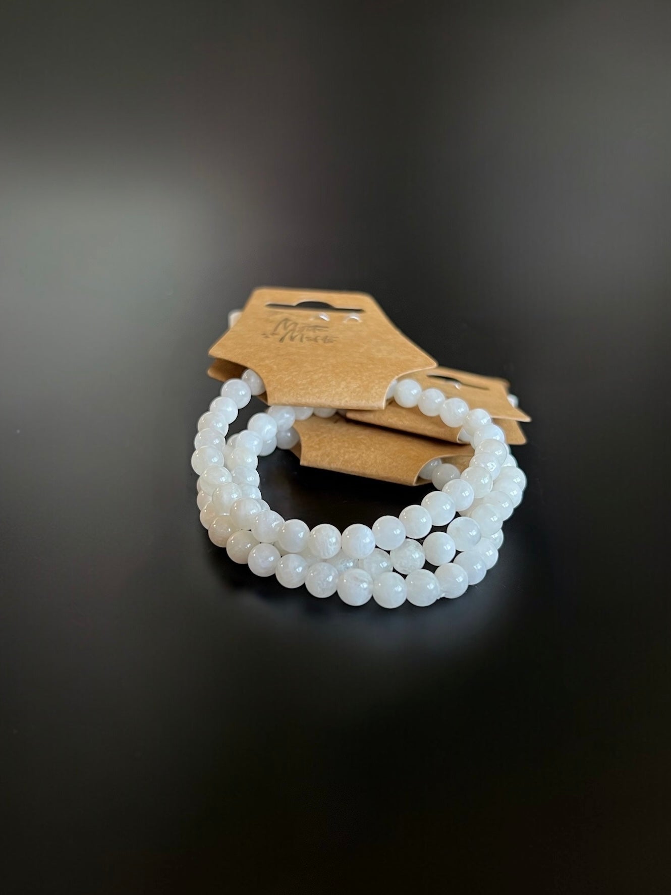 Moonstone Bead Bracelets