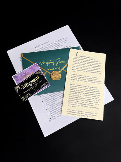 Mystery Rune Reading Envelope