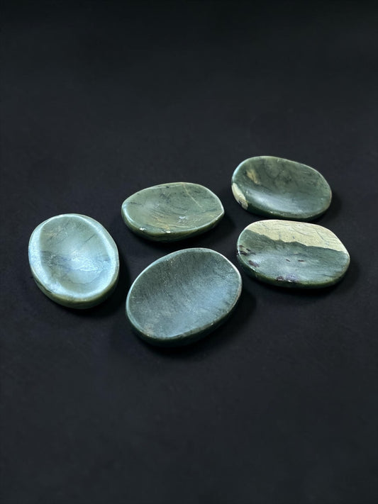 Nephrite Jade Worry Stones