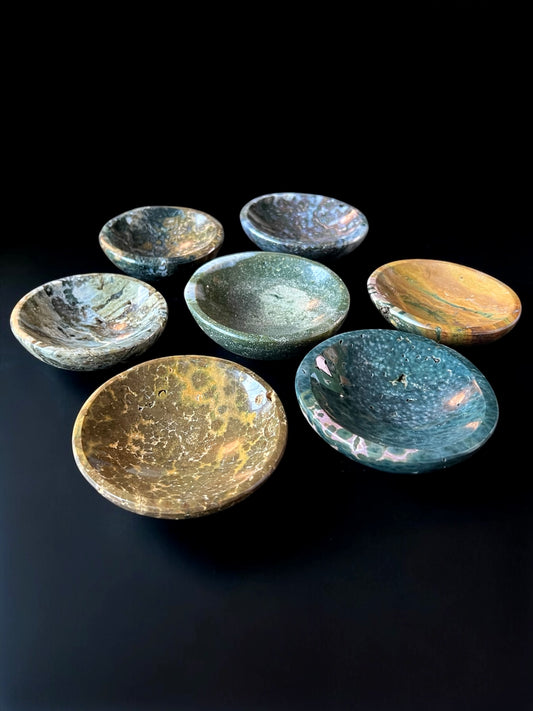 Ocean Jasper Bowls
