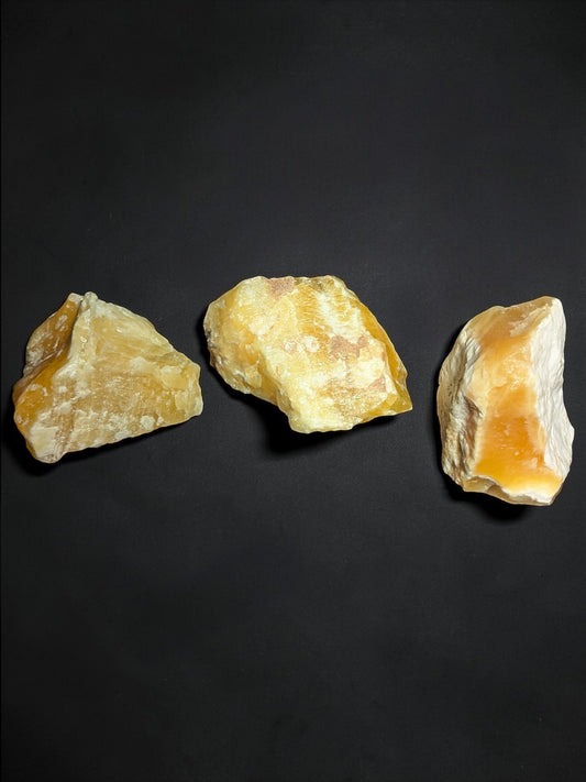 Orange Calcite Raw