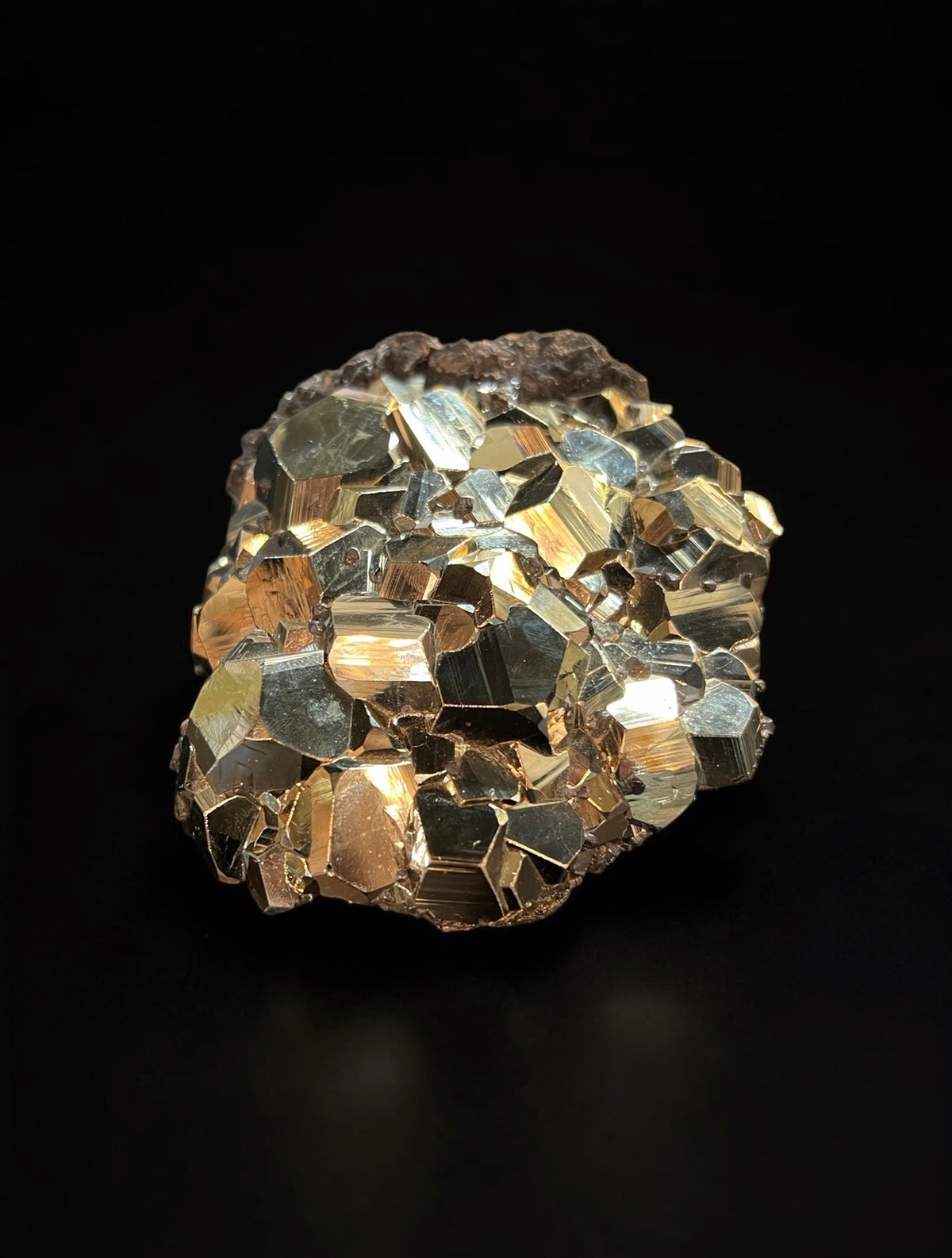 Pyritohedral Pyrite with Sphalerite