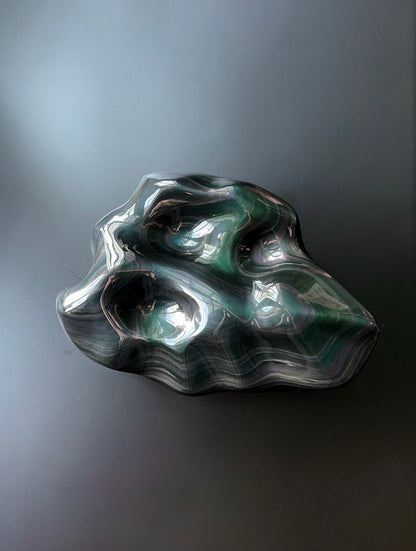 Rainbow Sheen Obsidian