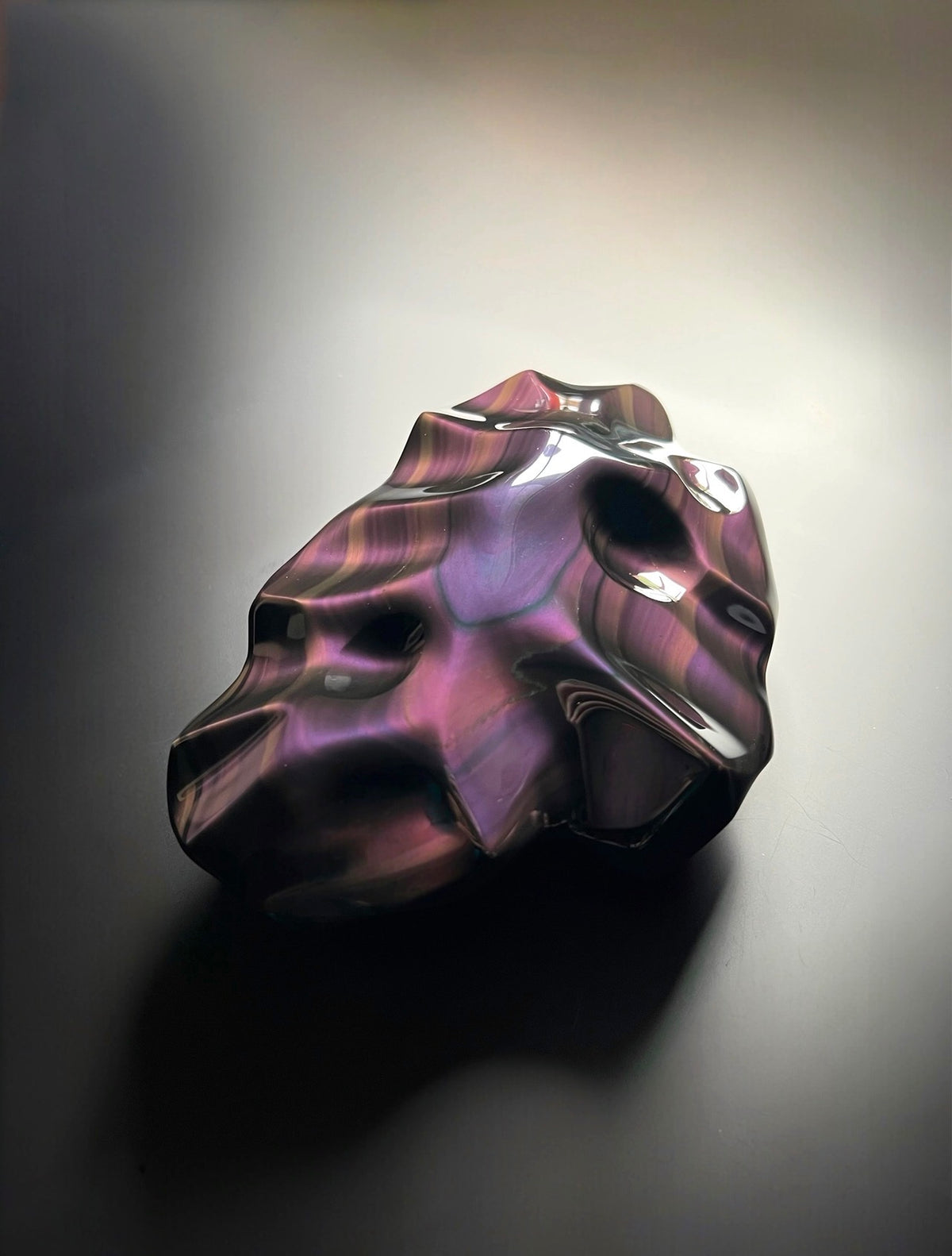 Rainbow Sheen Obsidian