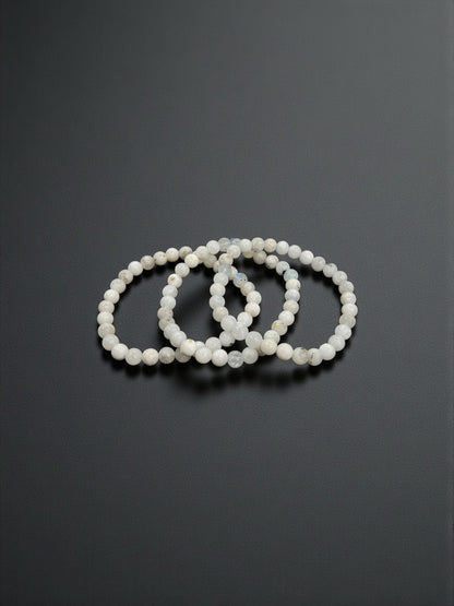 Rainbow Moonstone Bead Bracelets