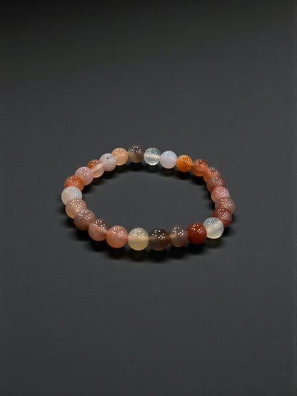 Red Agate Bead Bracelets