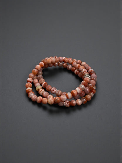 Red Agate Bead Bracelets